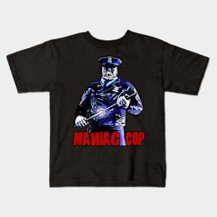 Nightmare Enforcer: Maniac Cop T-Shirt - Streets of Justice Edition Kids T-Shirt